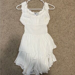 Princess Polly white romper dress